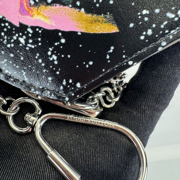 Louis Vuitton Black Monogram Canvas Splash Zippy Coin Purse - Picture 11 of 14